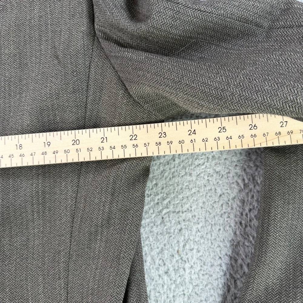 Canali Suit Men 56 XL Brown Wool 3-Button Pleated Cuffed‎ Made in Italy Birdseye